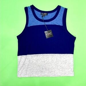 poof! Boys Blue Short Sleeve T-Shirt